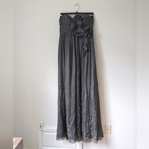 ABS Collection for A Pea In The Pod Maternity Dress Gray Size M